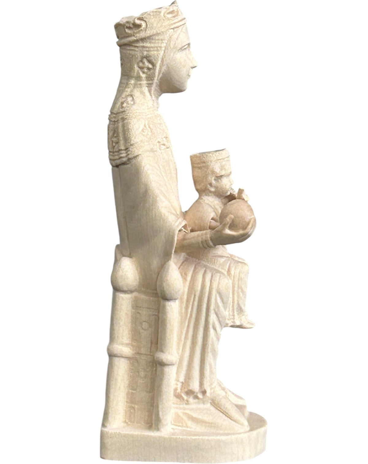 La Vierge Noire de Monserrat en bois