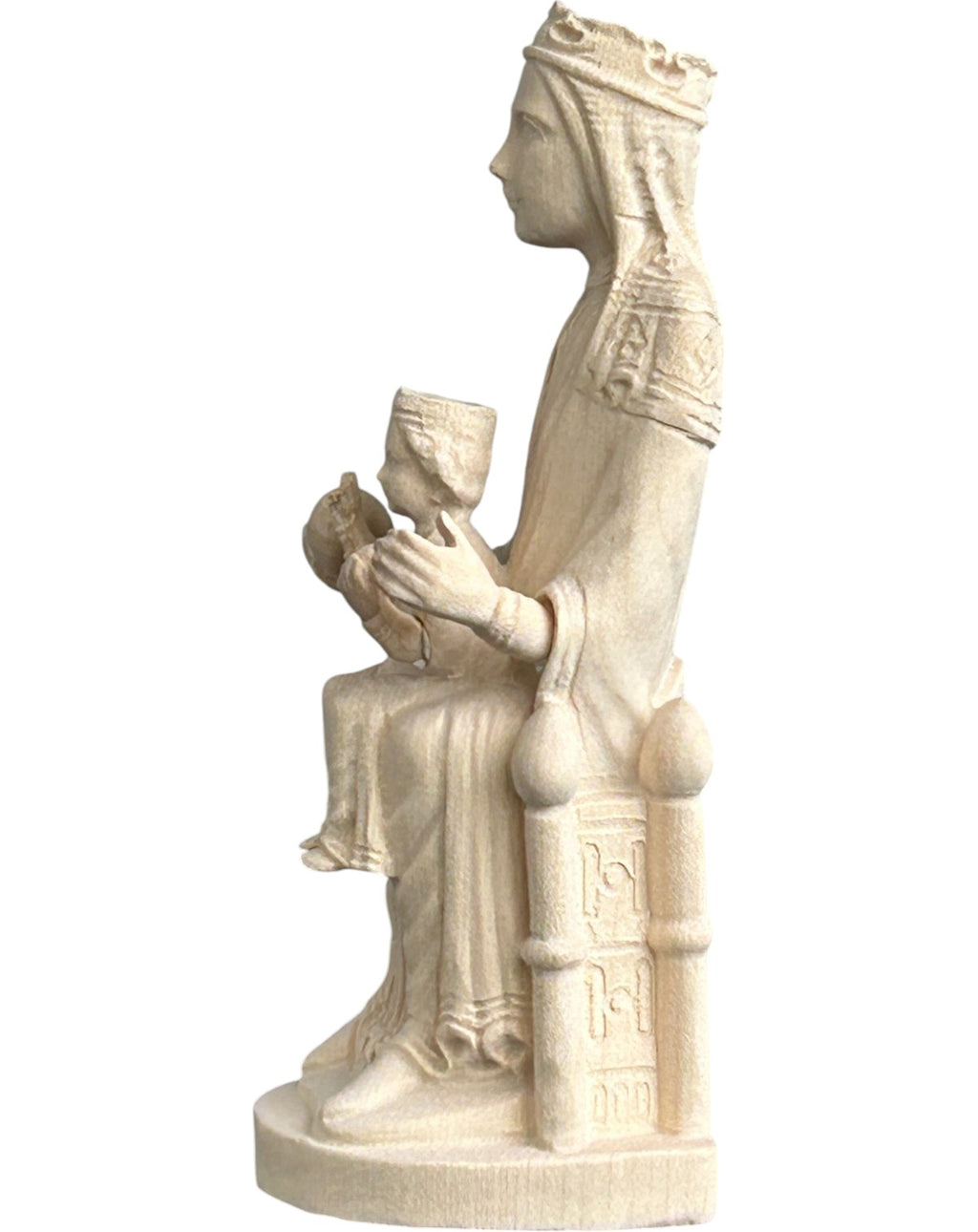 La Vierge Noire de Monserrat en bois