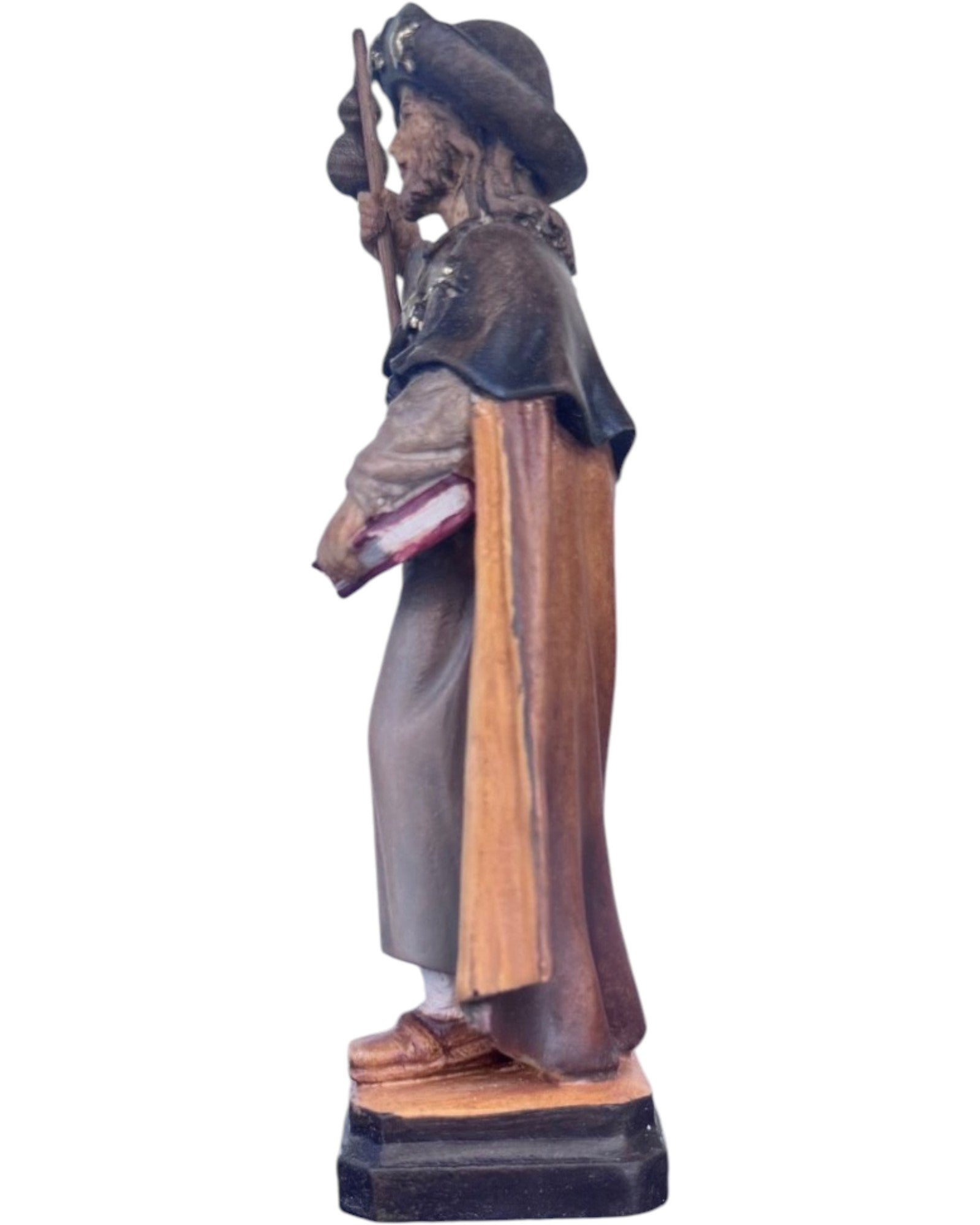 Saint James of Compostela Wooden Statue – Camino de Santiago 