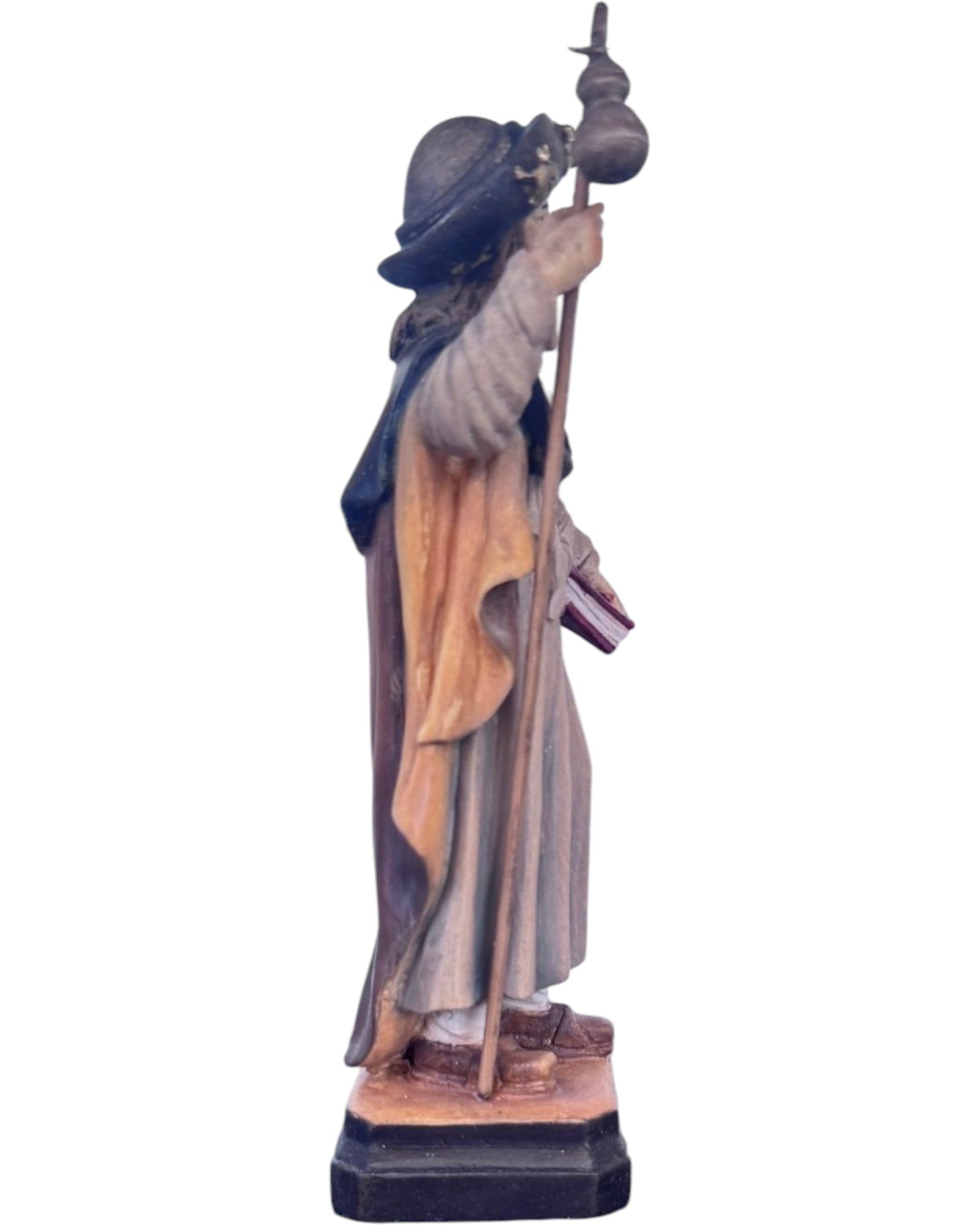 Saint James of Compostela Wooden Statue – Camino de Santiago 