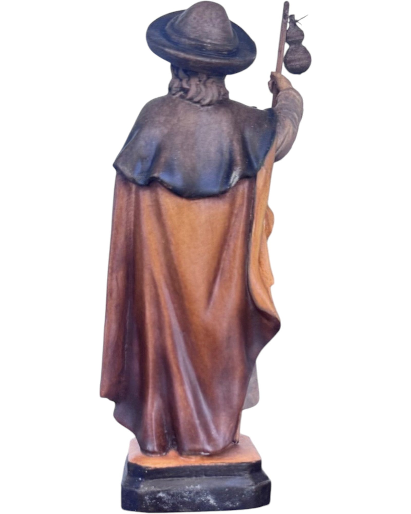 Saint James of Compostela Wooden Statue – Camino de Santiago 