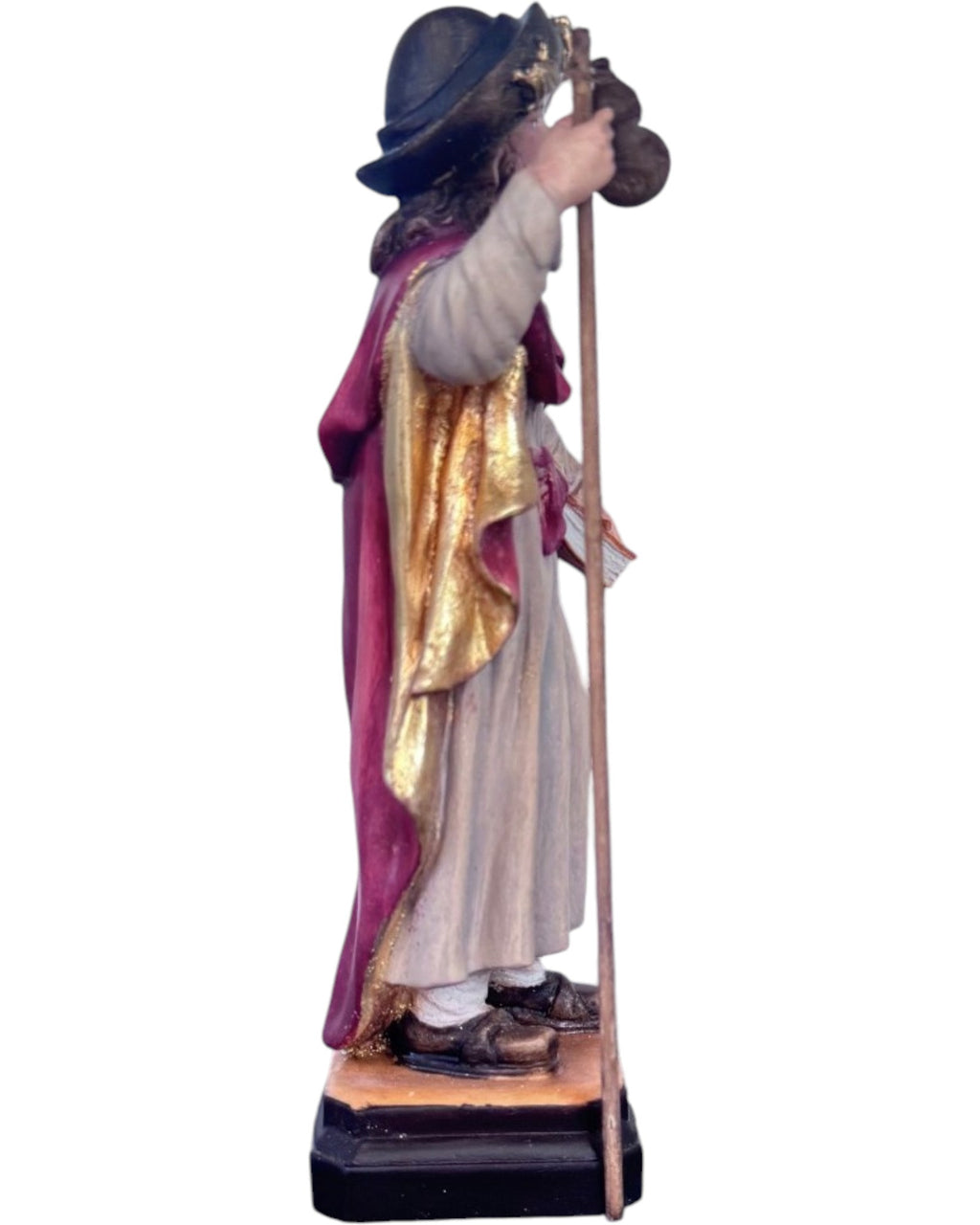 Statua di San Giacomo di Compostela in legno | Dolfi