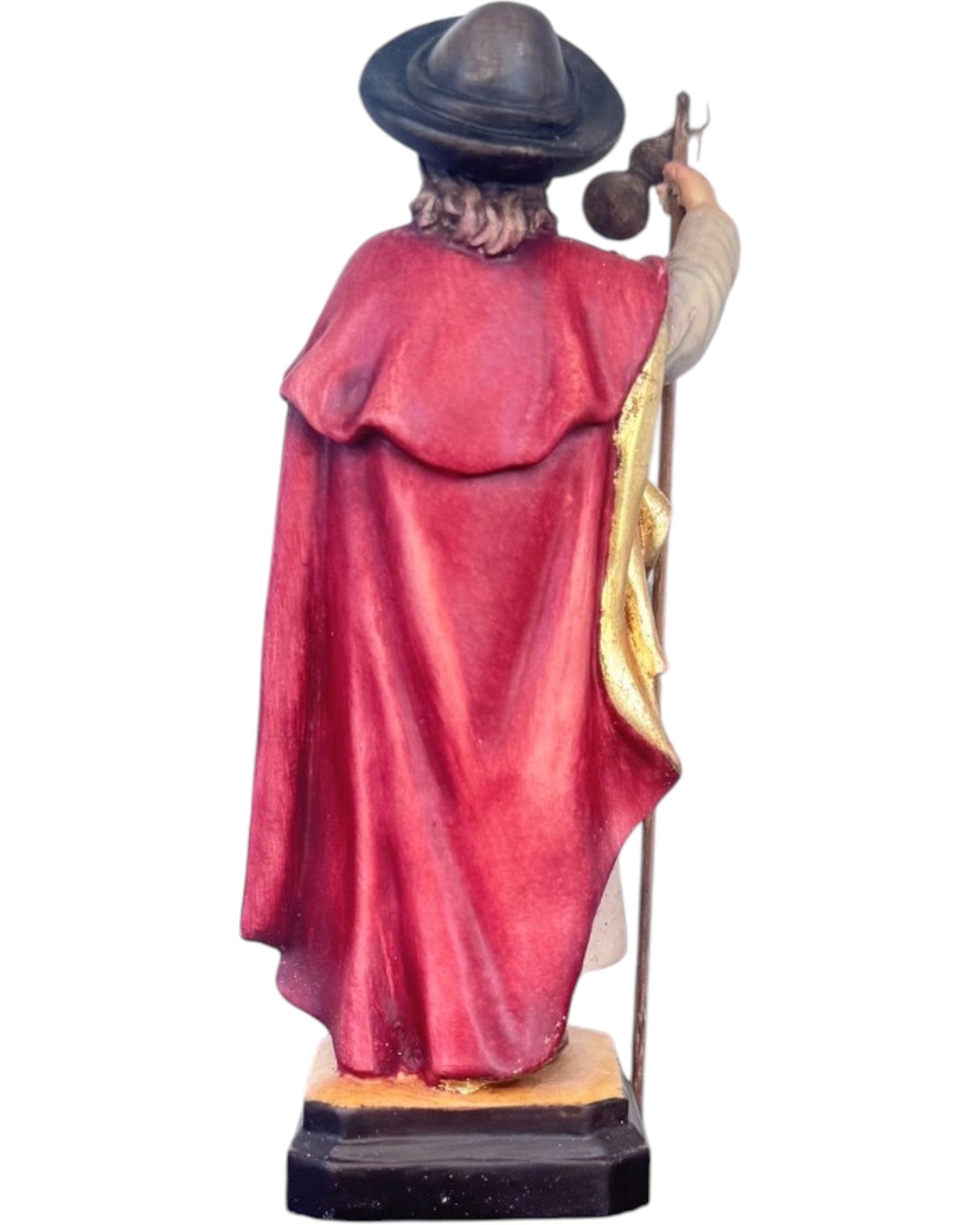 Statua di San Giacomo di Compostela in legno | Dolfi