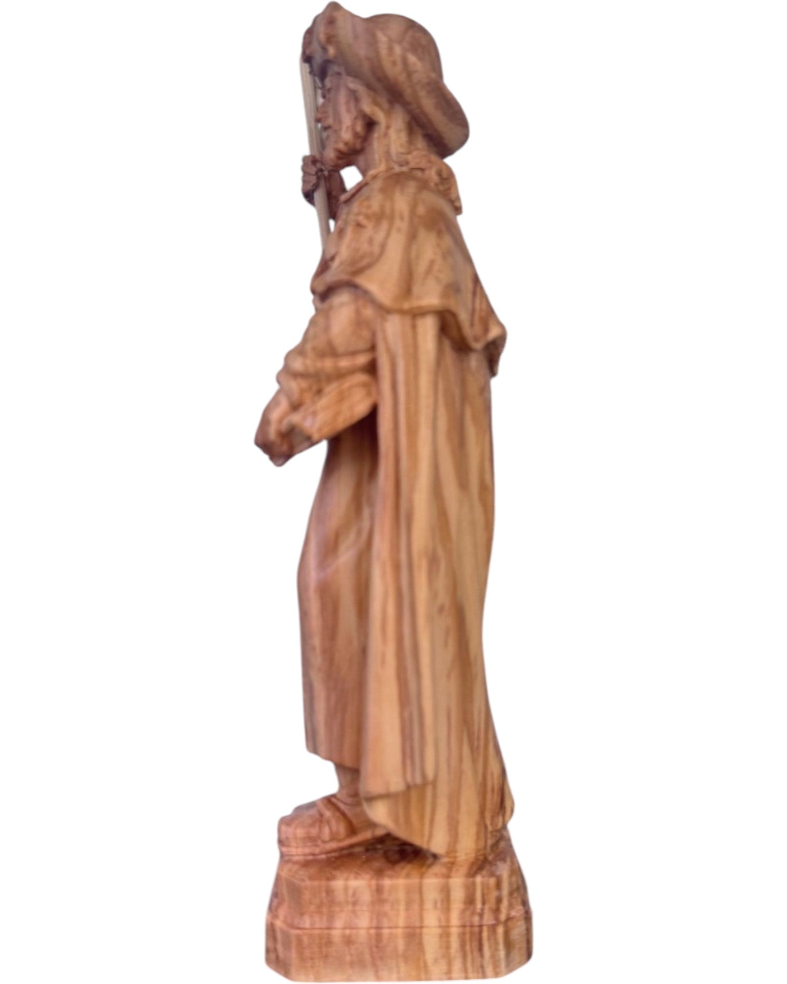 Saint James of Compostela Wooden Statue – Camino de Santiago 