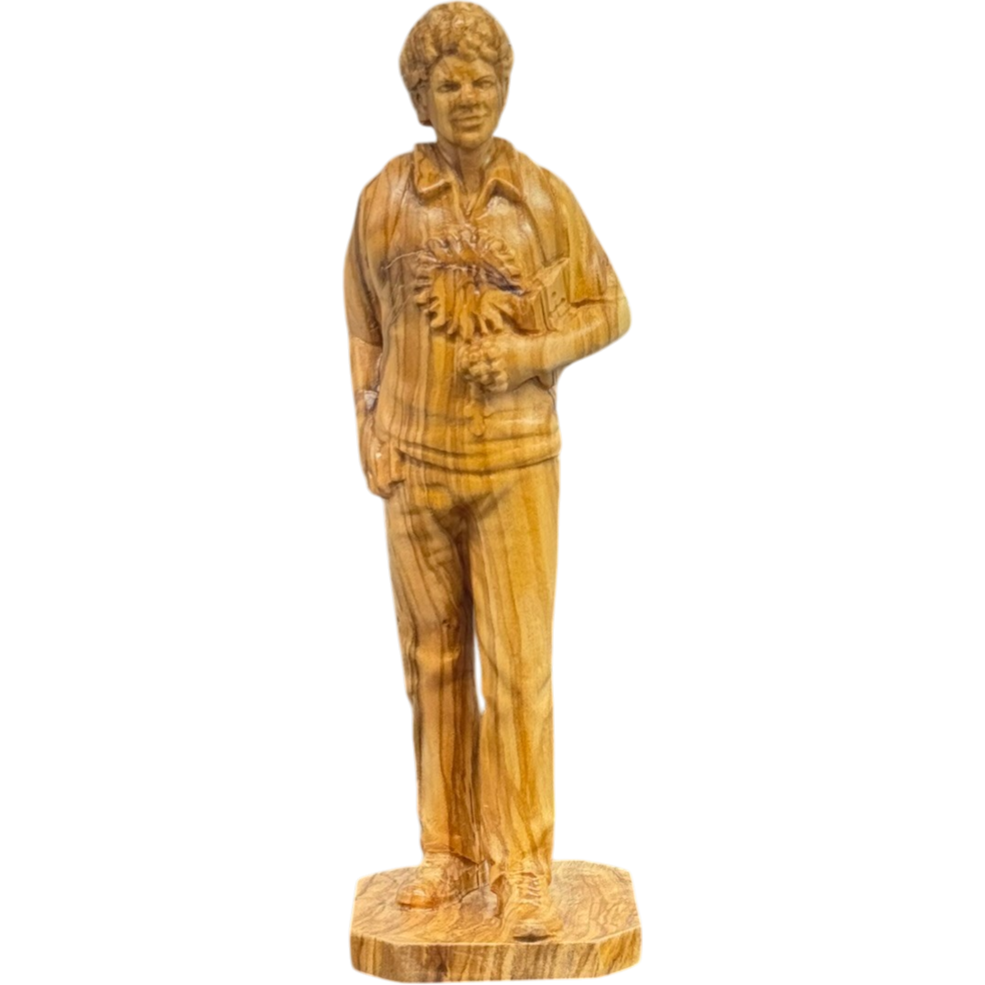Escultura em Madeira de Carlo Acutis: O Beato Ciber-Apóstolo de Val Gardena