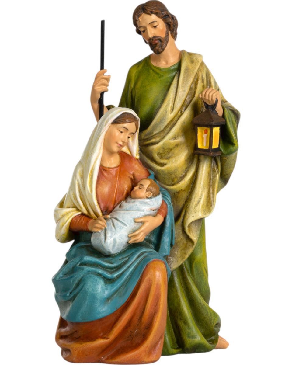 Nativité en pâte de bois