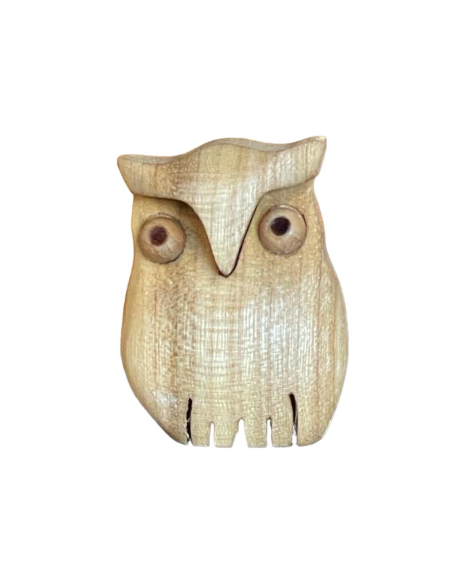 Petit hibou en bois