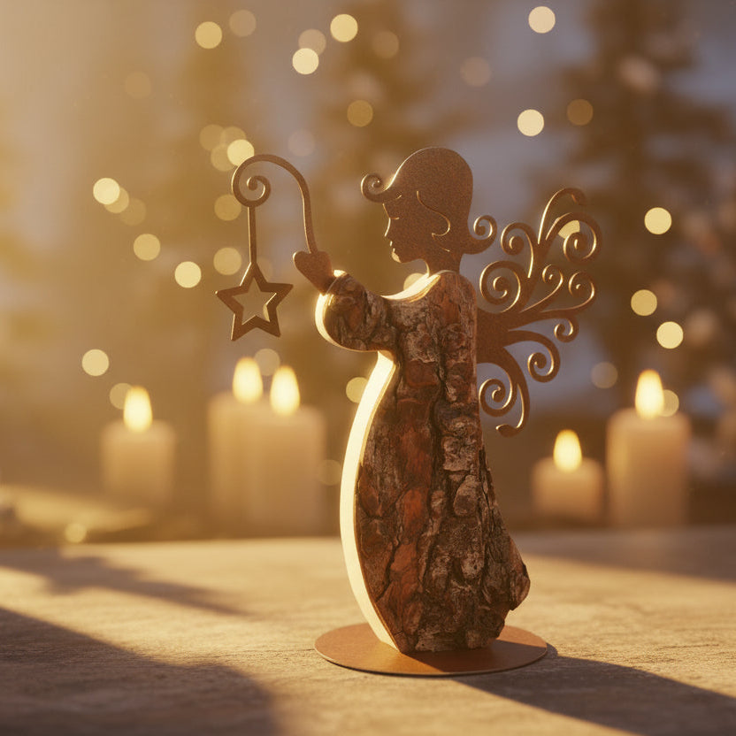 Angel 10 inches 6Th Wedding Anniversary