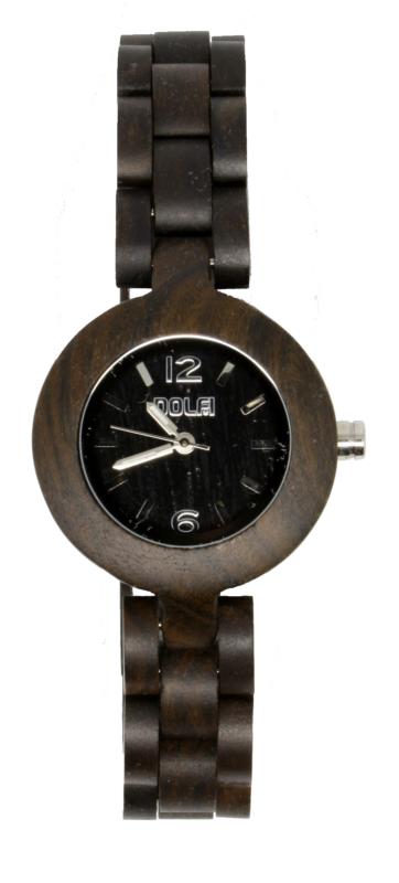 Montre-bracelet en bois pour dames, Iris