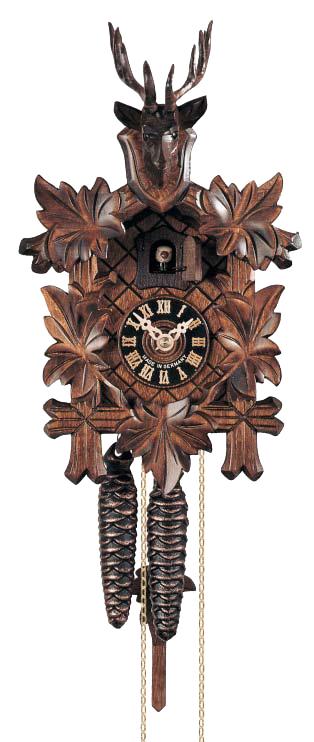 Kuckucksuhr aus Nussbaumholz