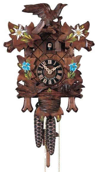 Hölzerne Kuckucksuhr