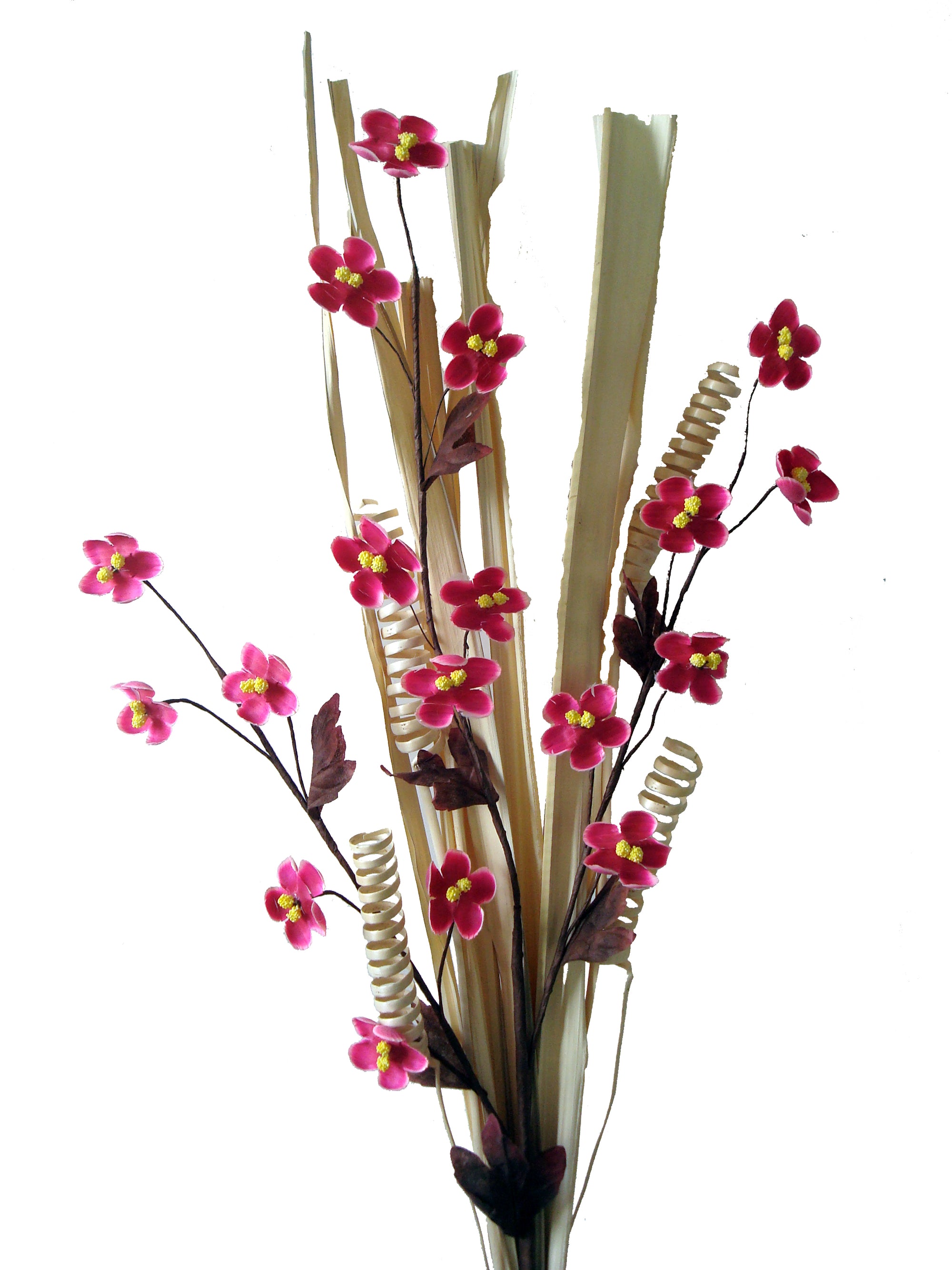 Wood Shaving Flowers - Val Gardena Artisan Decoration