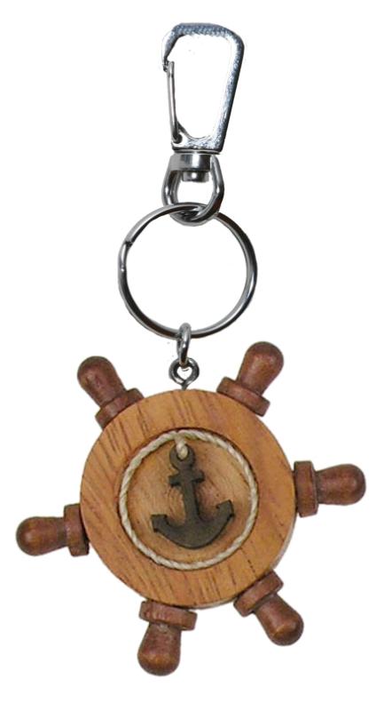 Porte-clés gouvernail