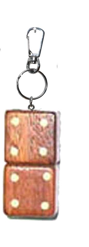 Porte-clés noix