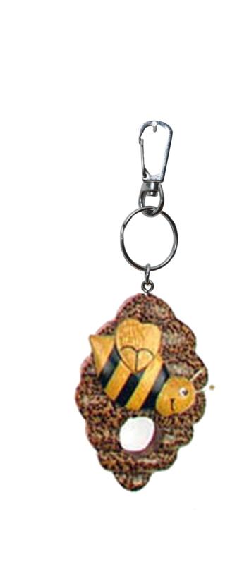 Porte-clés abeille