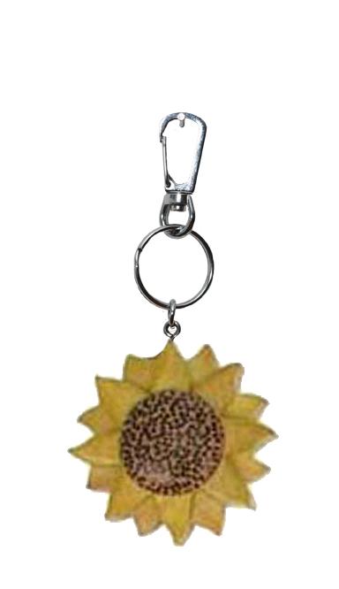Porte-clés tournesol
