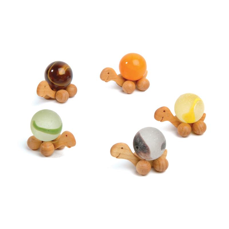 Tartaruga rotolante in legno