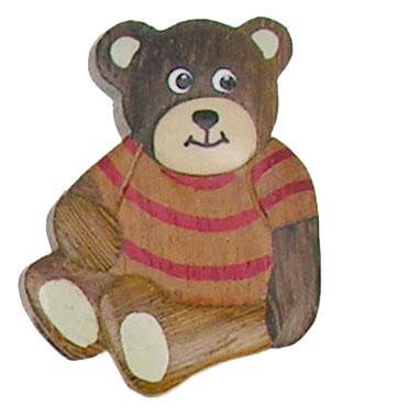Magnet en bois Teddy