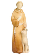 Saint François en bois de style moderne