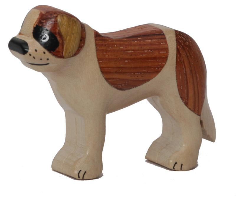 Petit chien en bois de Dolfi