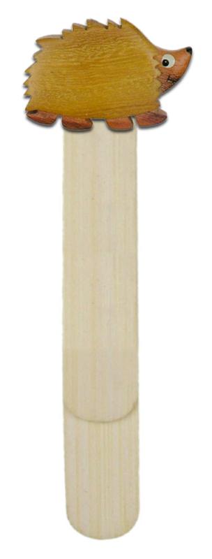 Hérisson en bois - Signet Dolfi