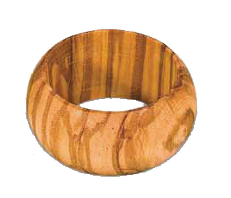 Porte-serviettes en bois d'olivier