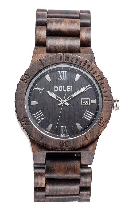 Montre en bois pour hommes, Dallas
