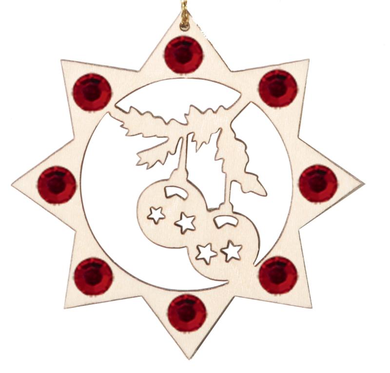 Boules de Noël avec cristaux Swarovski