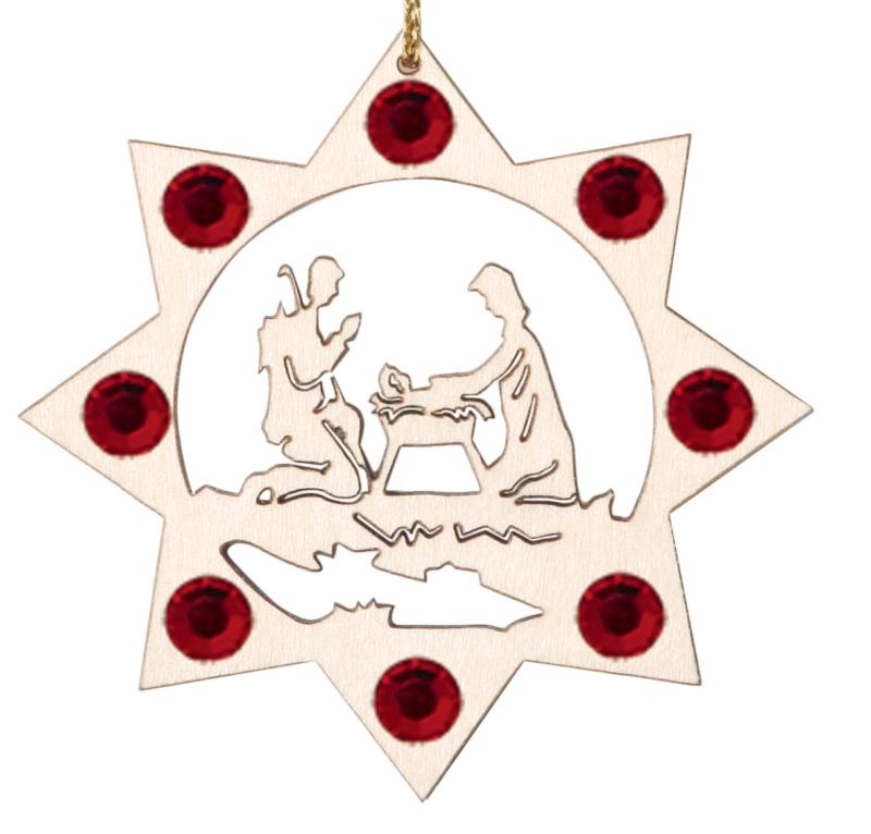 La Sainte Famille avec cristal Swarovski