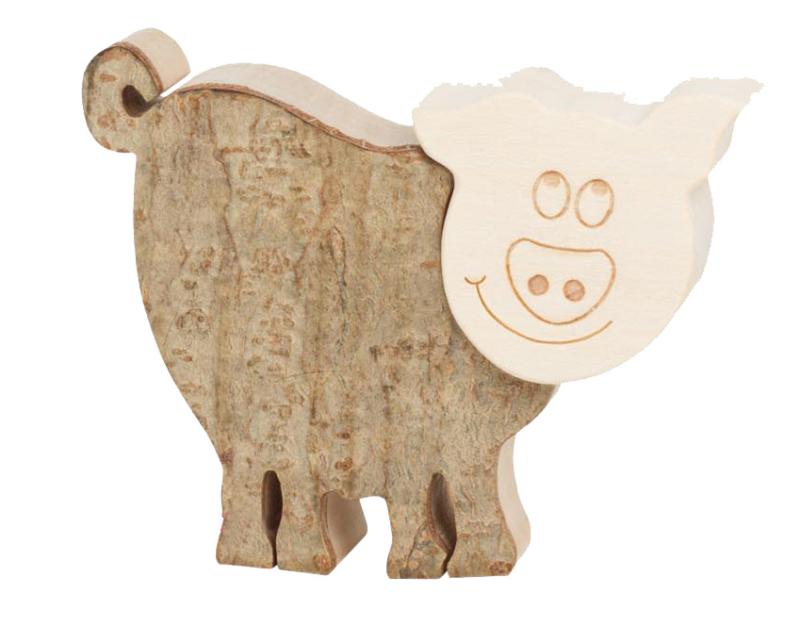 Cochon en bois 5 cm
