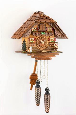 Kuckucksuhr Modell Chalet mit Quarzwerk