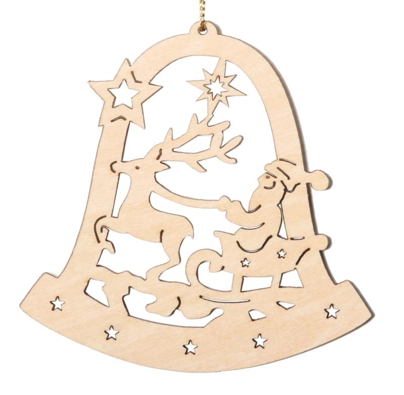 Cloche avec le Père Noël