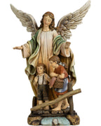 Schutzengel aus Holzmasse