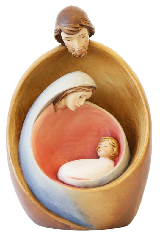Nativité stylisée en fibre de verre