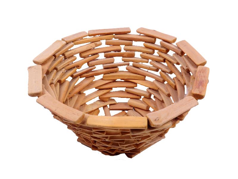 Corbeille à fruits en bois