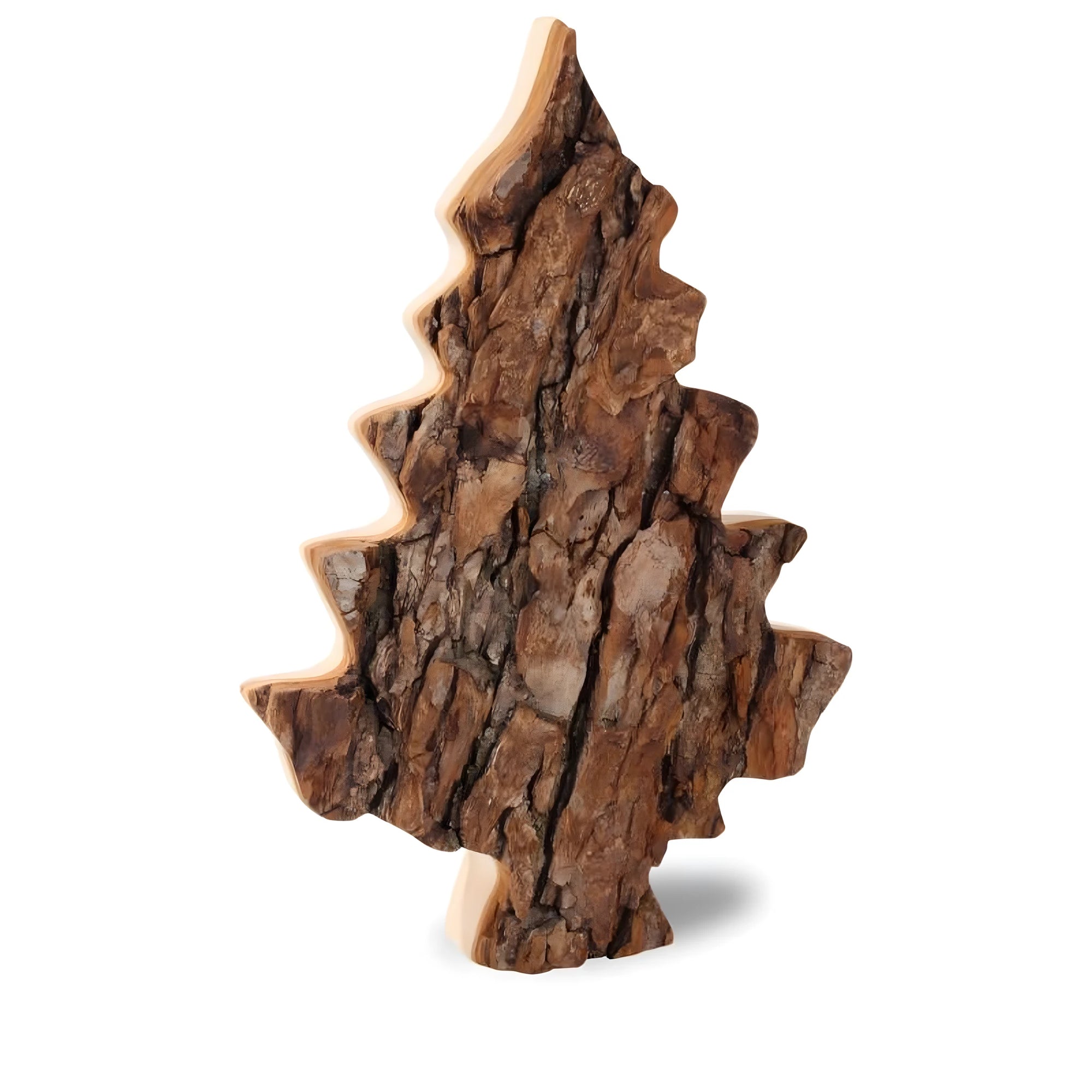 Árbol Decorativo Escultura Artesanal de Madera de Val Gardena 15,5 cm