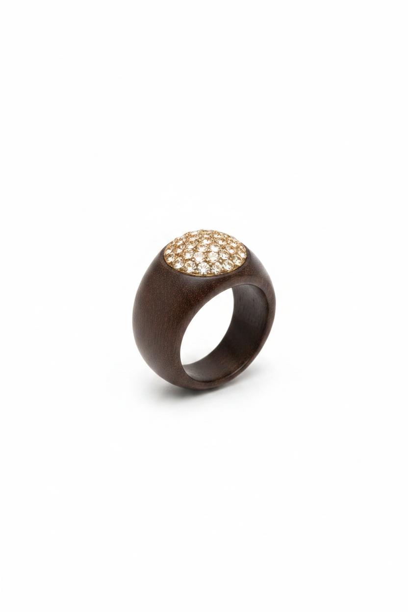 Anello-in-Legno-noce-con-Cristalli-Swarovski-Effetto-Oro