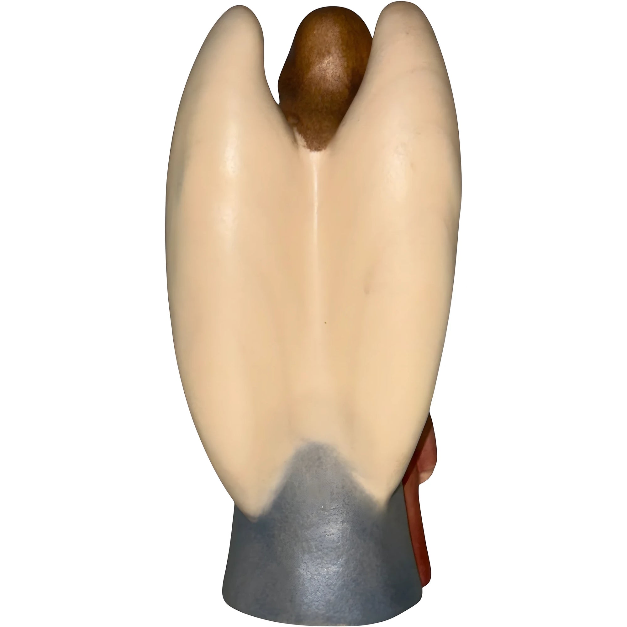 Guardian Angel with Children: Maple Wood Sculpture from Val Gardena