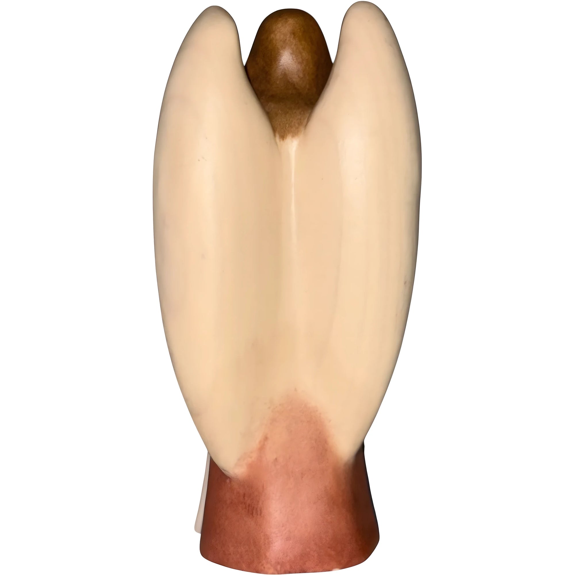 Guardian Angel with Children: Maple Wood Sculpture from Val Gardena