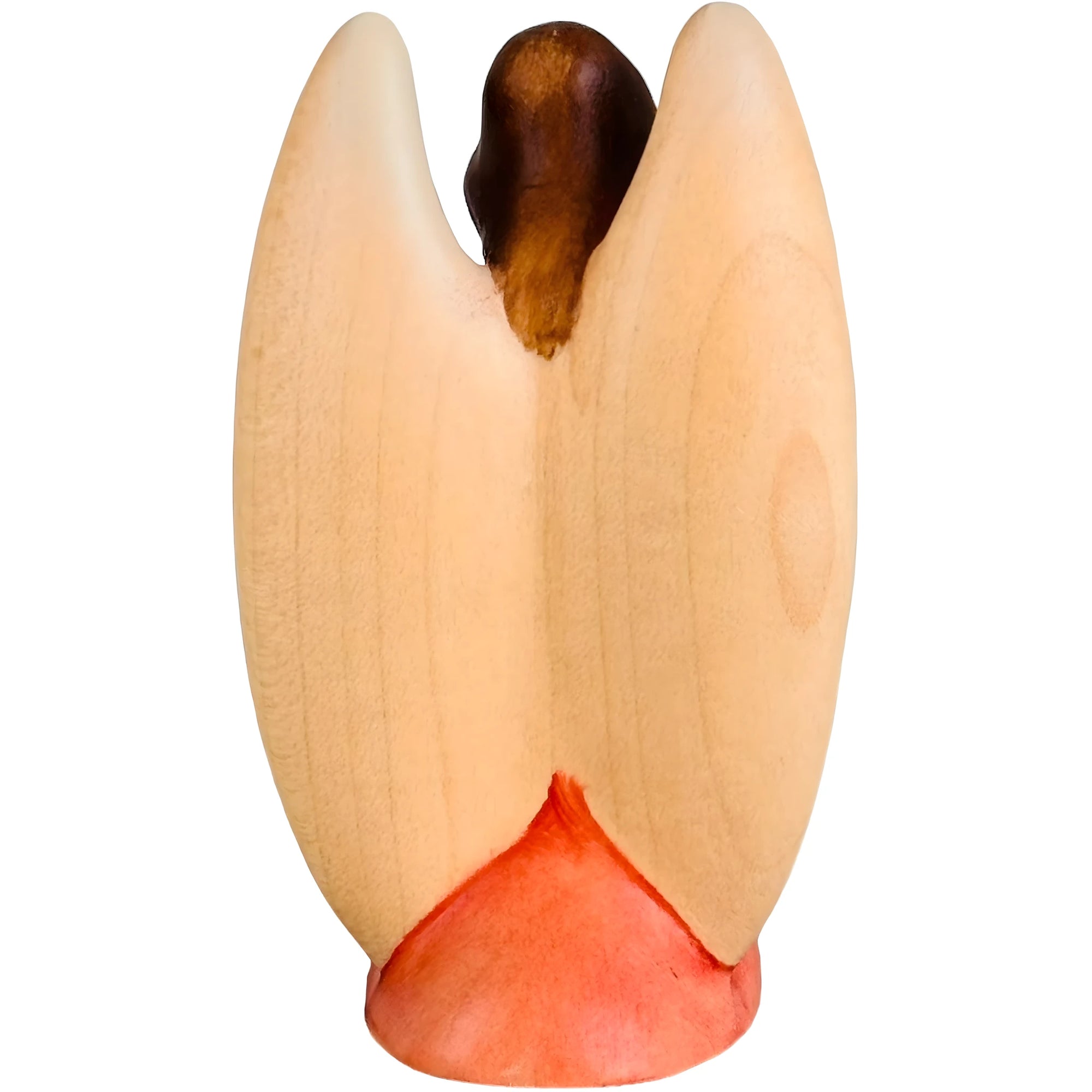 Guardian Angel with Child Hand-carved in Maple Wood