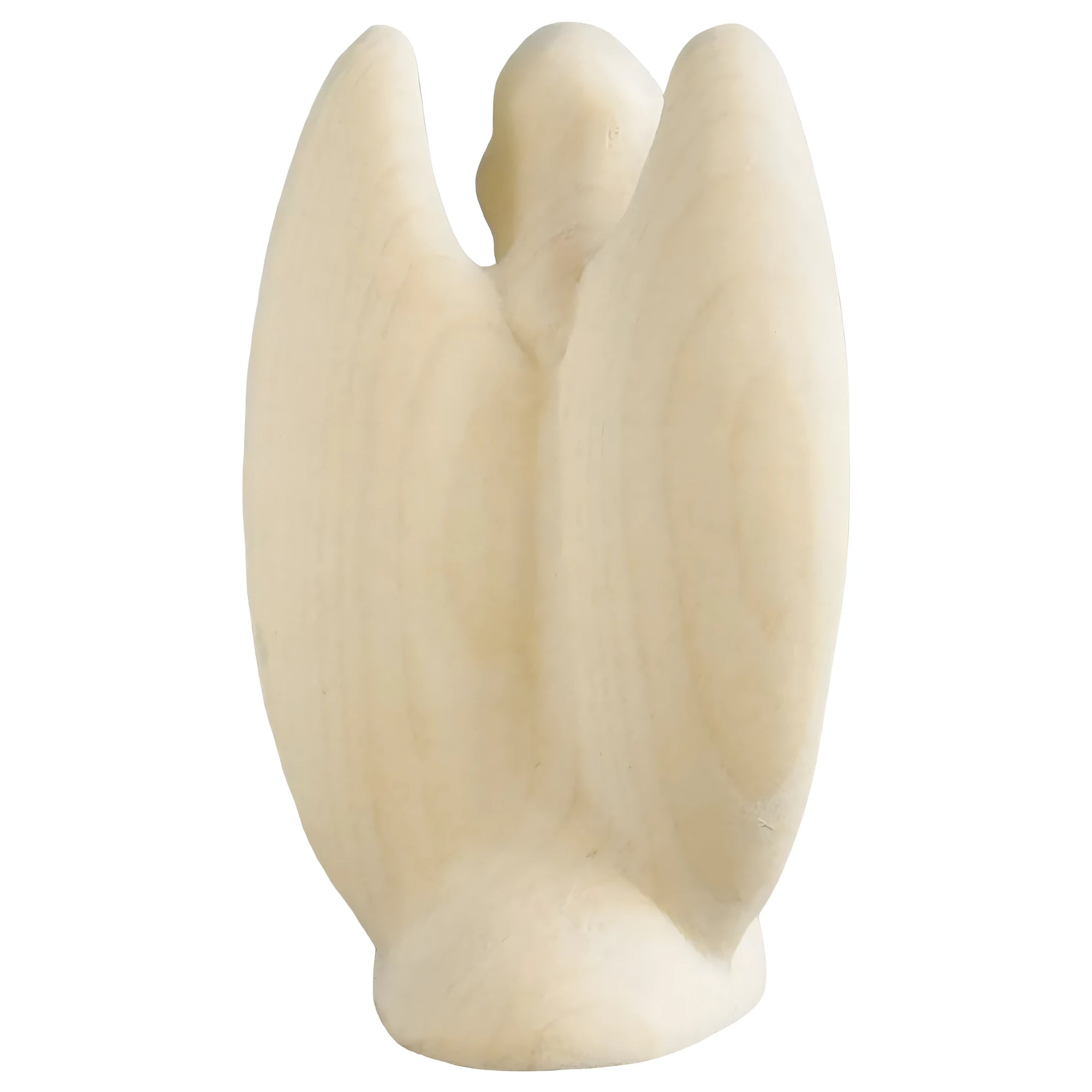 Guardian Angel with Child Hand-carved in Maple Wood