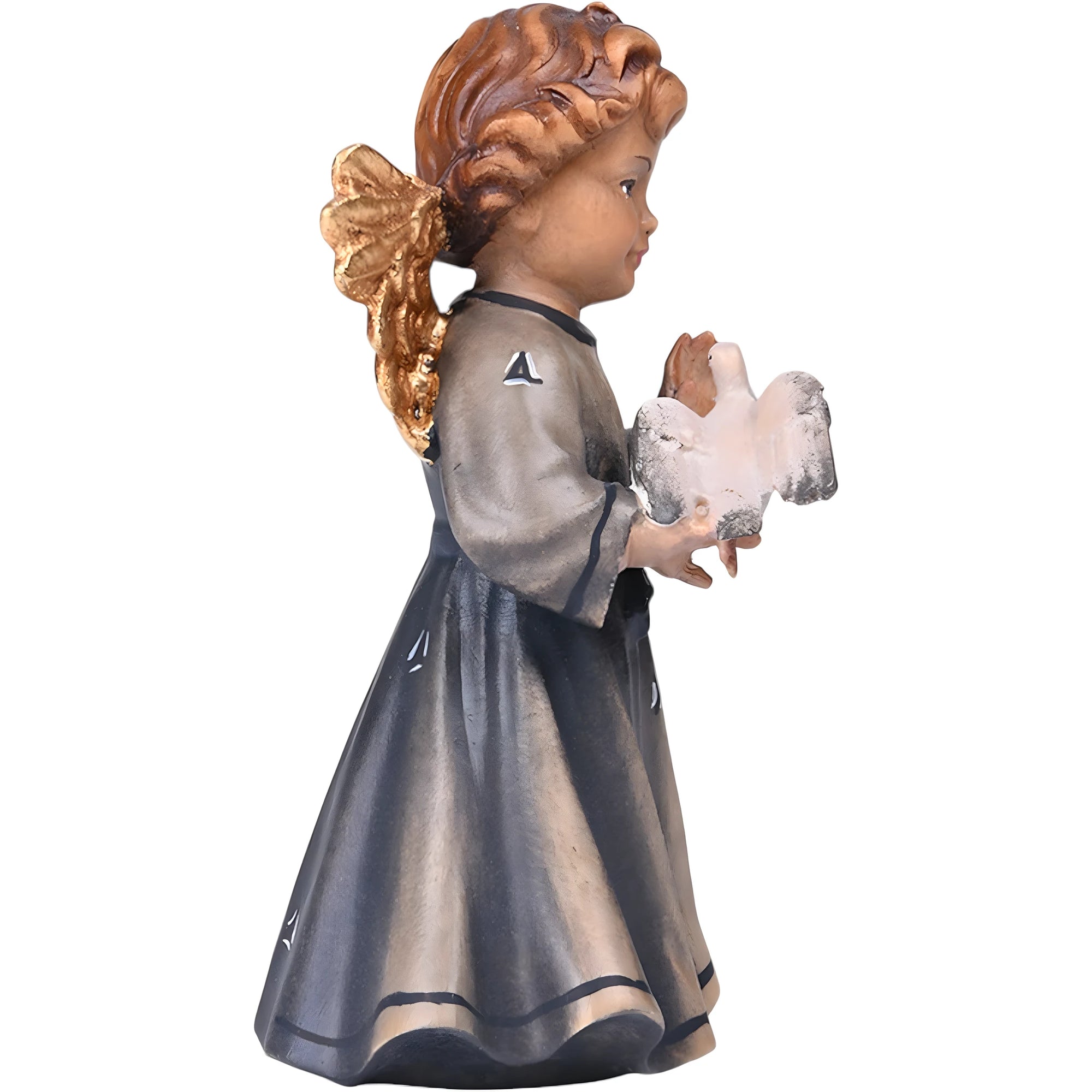 Ángel de la Guarda de la Paz en Madera de Val Gardena | Acabados Artesanales