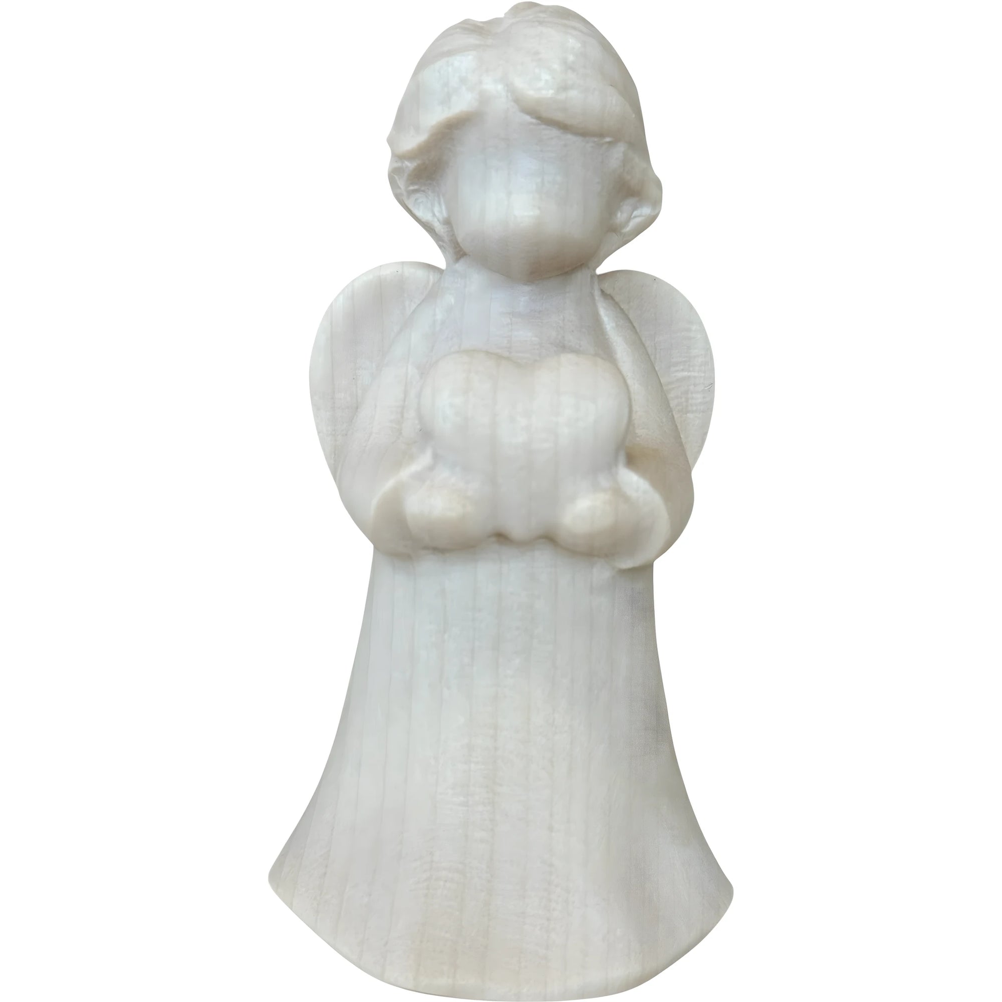 Angel of the Heart – Modern Wooden Sculpture