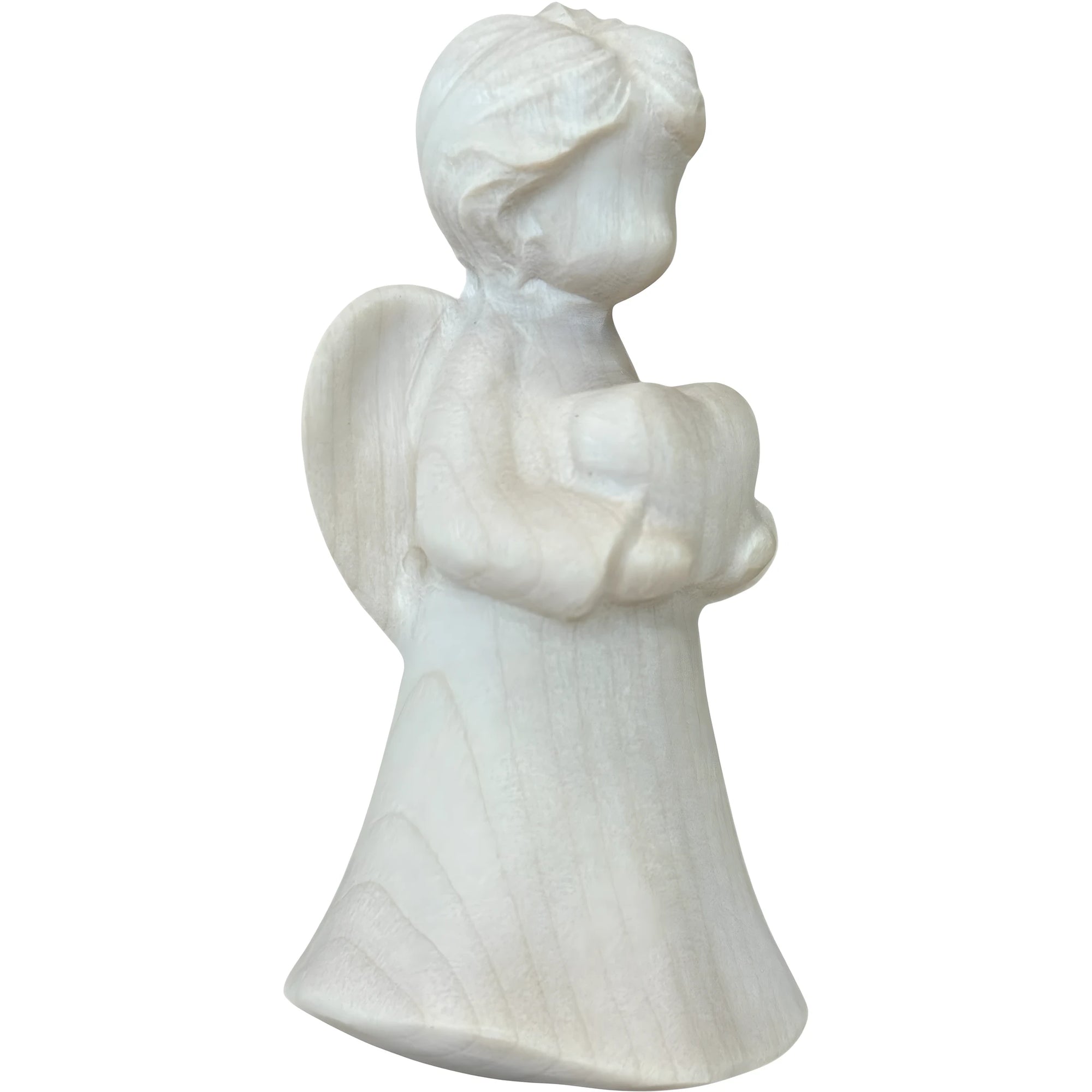 Angel of the Heart – Modern Wooden Sculpture
