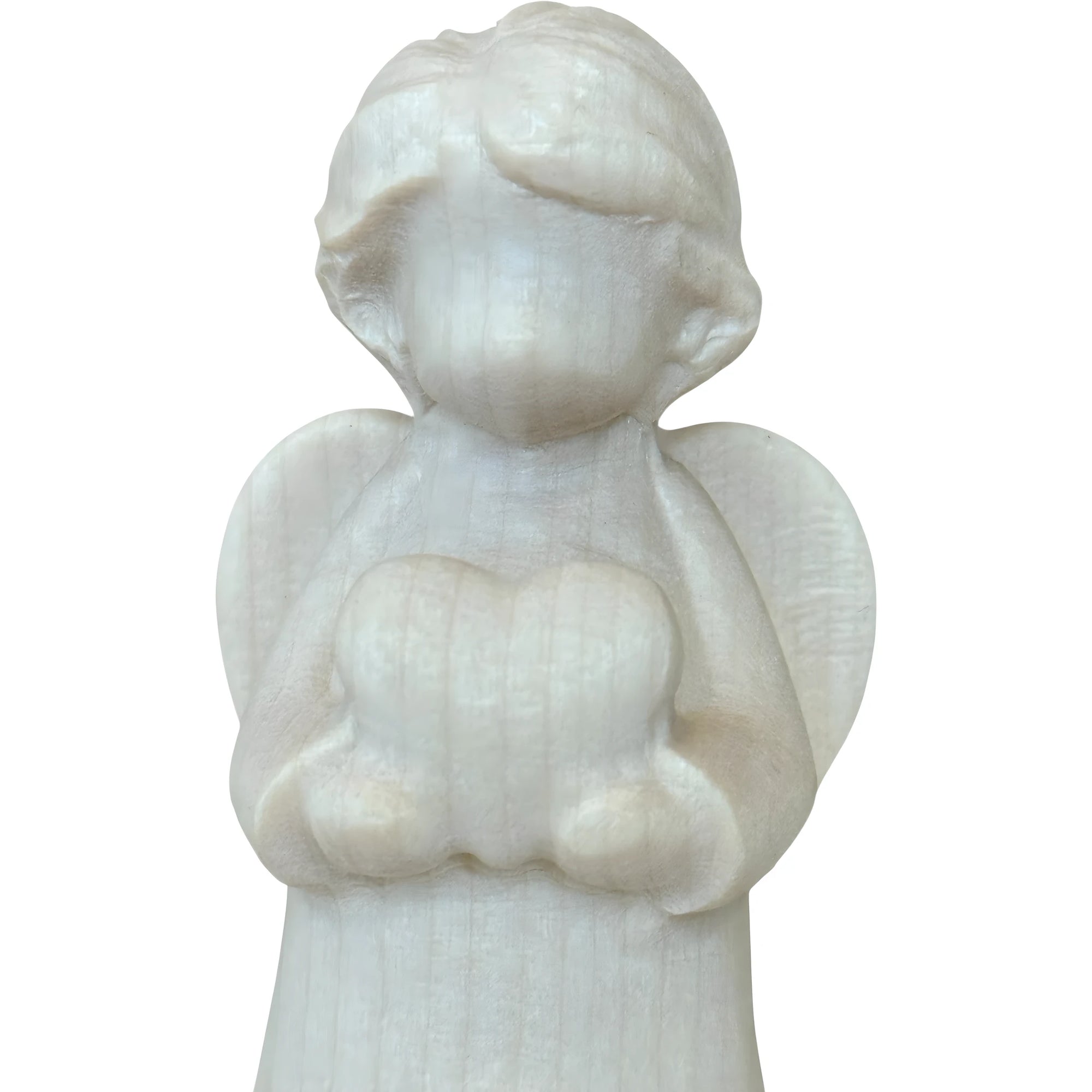 Angel of the Heart – Modern Wooden Sculpture