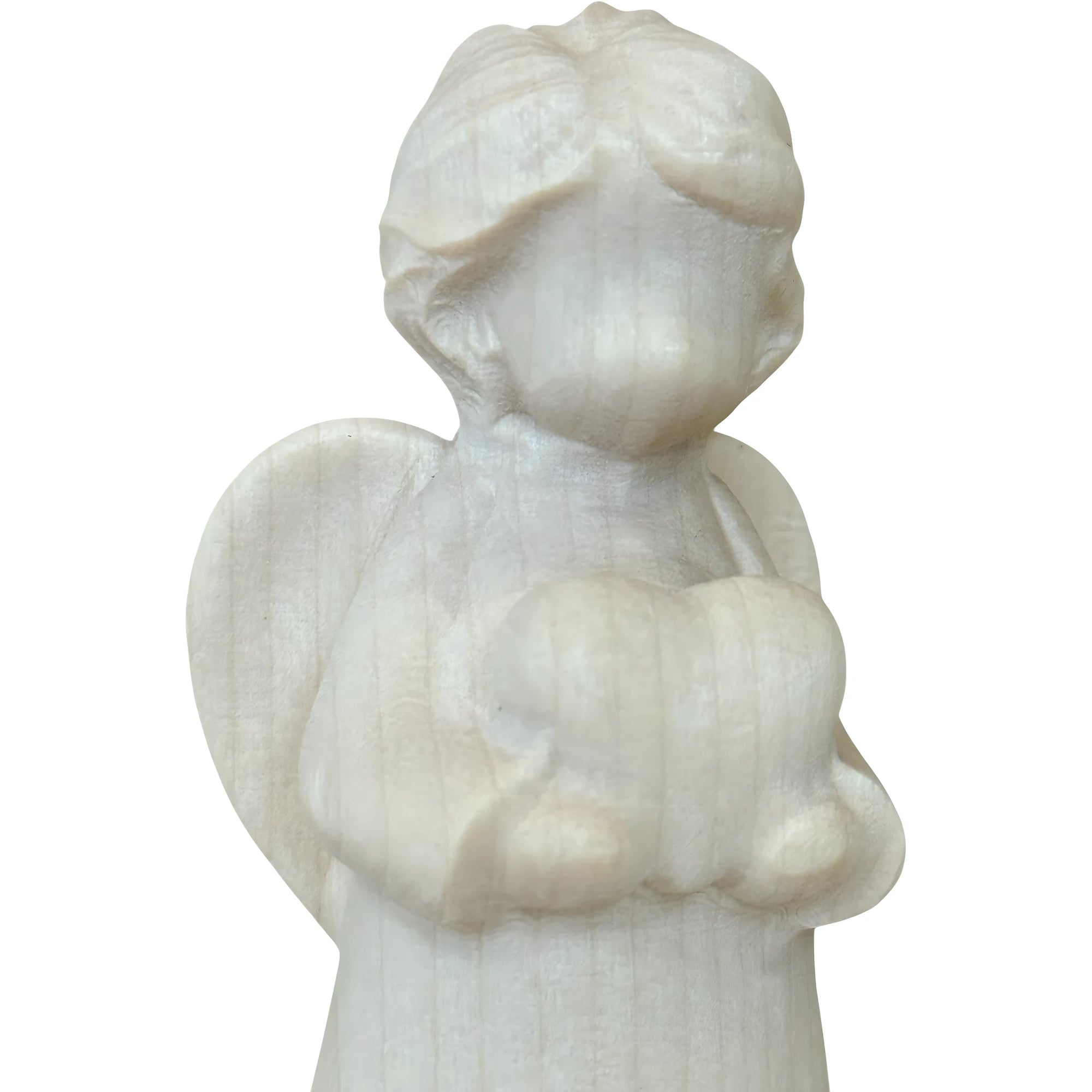 Angel of the Heart – Modern Wooden Sculpture