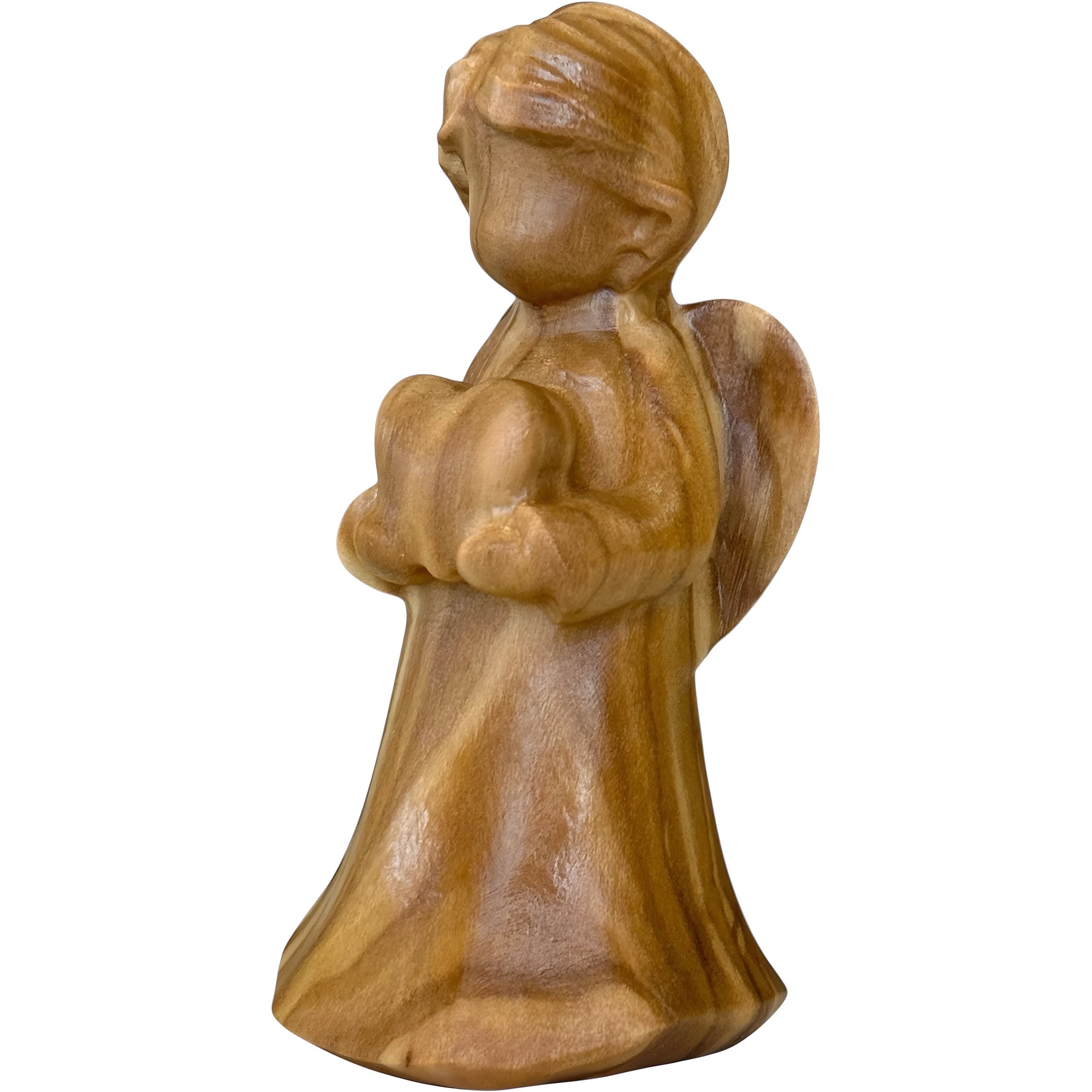 Angel of the Heart – Modern Wooden Sculpture