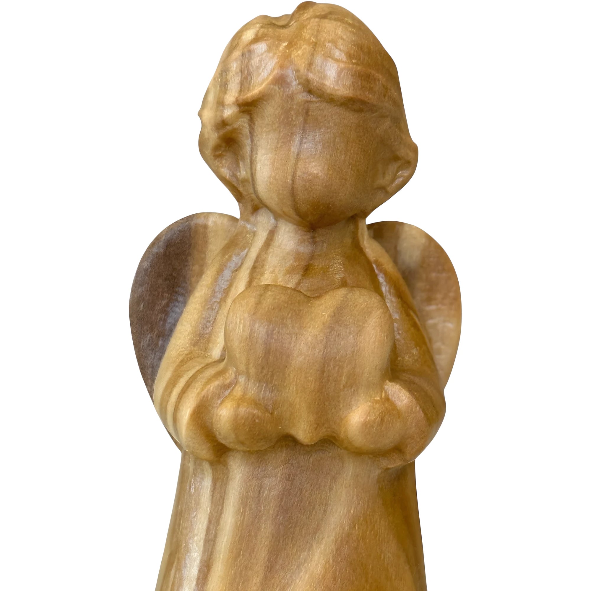 Angel of the Heart – Modern Wooden Sculpture
