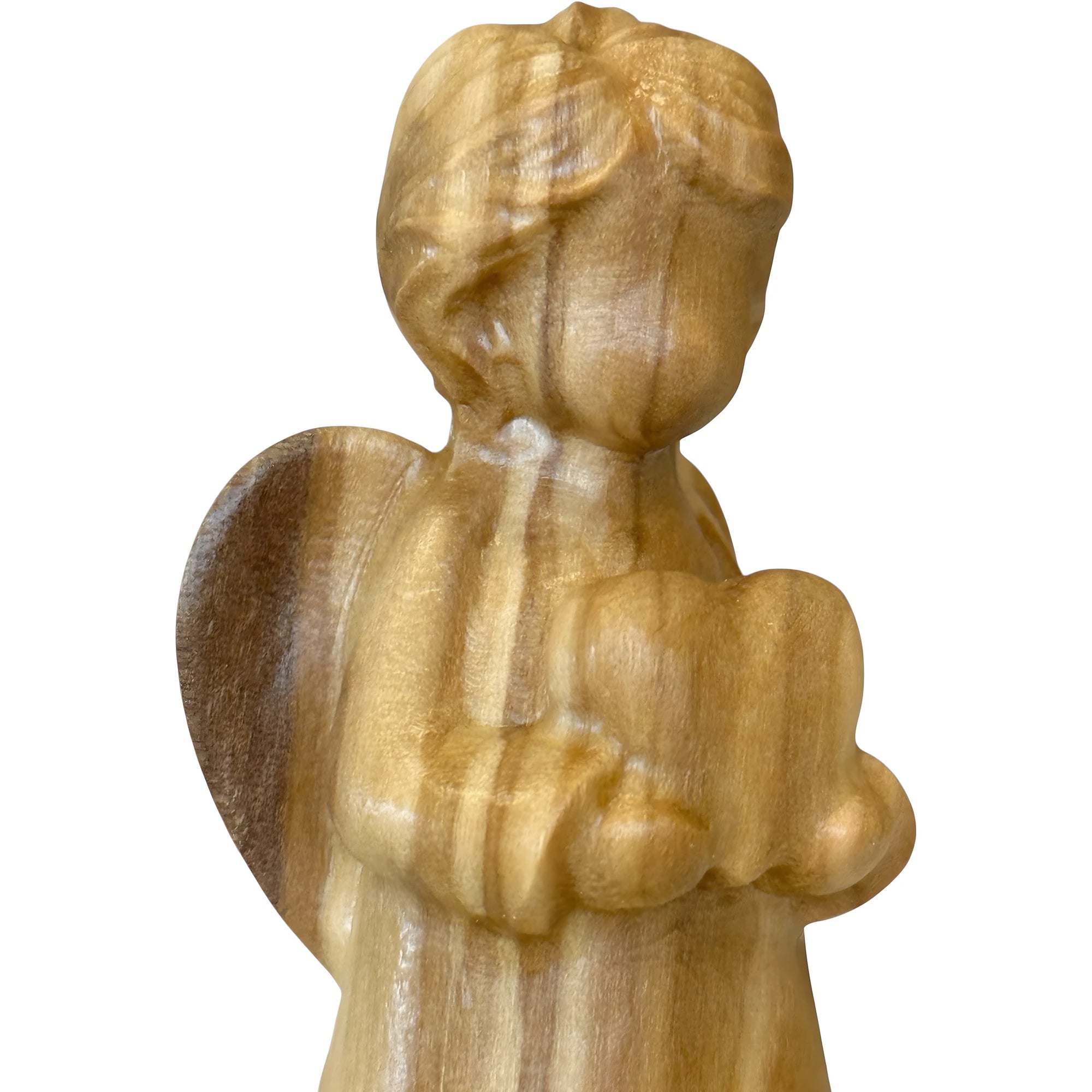Angel of the Heart – Modern Wooden Sculpture