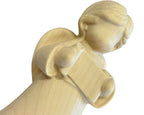 Ángel con Pergamino Personalizable de Madera Val Gardena |